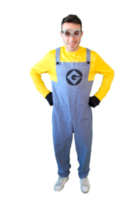 Minion Uomo - Costumi per eventi, Pazzanimazione