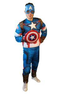 Capitan America - Costumi per eventi, Pazzanimazione