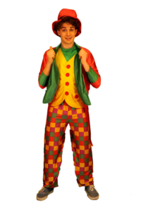 Clown elegante - Costumi per eventi, Pazzanimazione