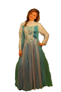 Principessa blu - Costumi per eventi, Pazzanimazione