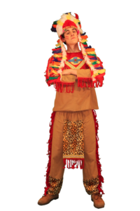 Indiano - Costumi per eventi, Pazzanimazione