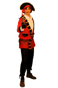 Capitan Uncino - Costumi per eventi, Pazzanimazione