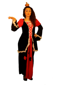 Regina di Cuori - Costumi per eventi, Pazzanimazione