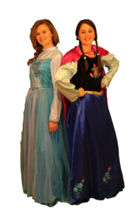 Elsa e Anna - Costumi per eventi, Pazzanimazione