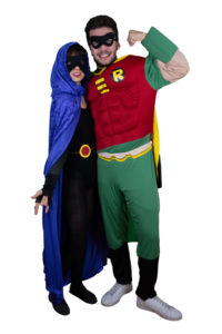 Robin e Corvina - Costumi per eventi, Pazzanimazione