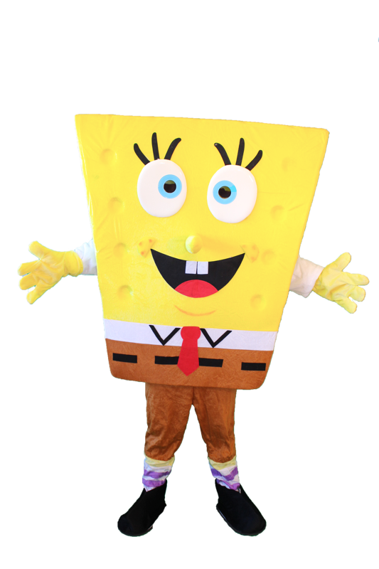 spongebob mascotte